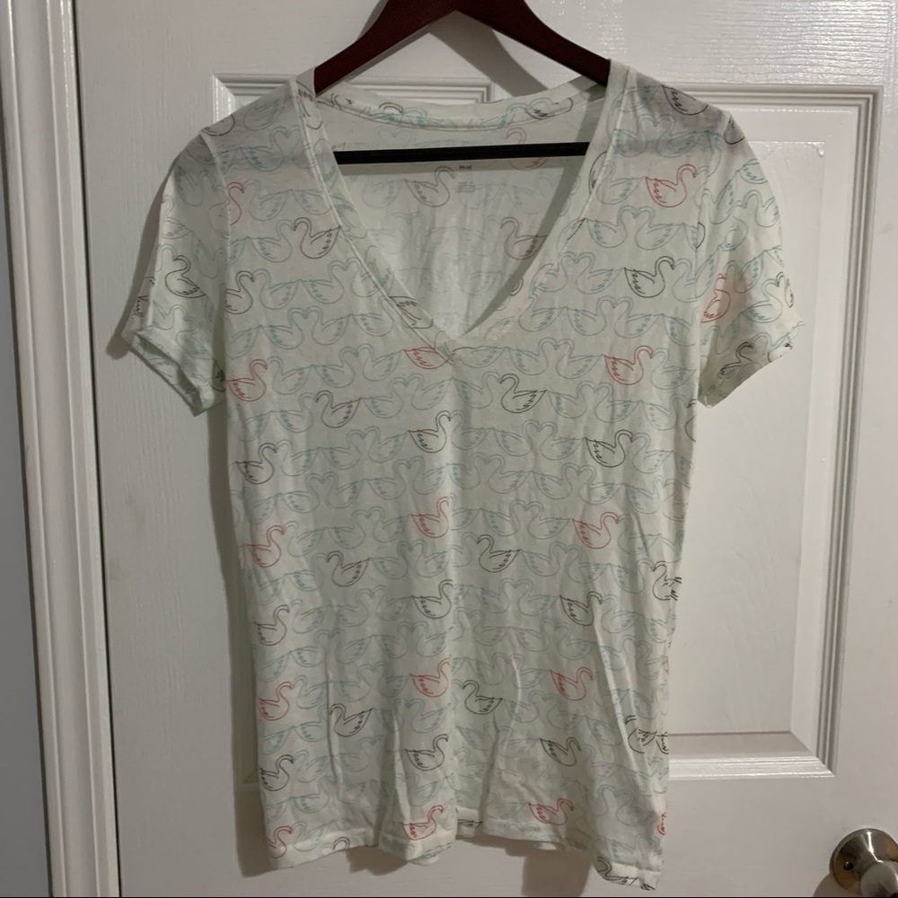 BDG Swan Print Tee